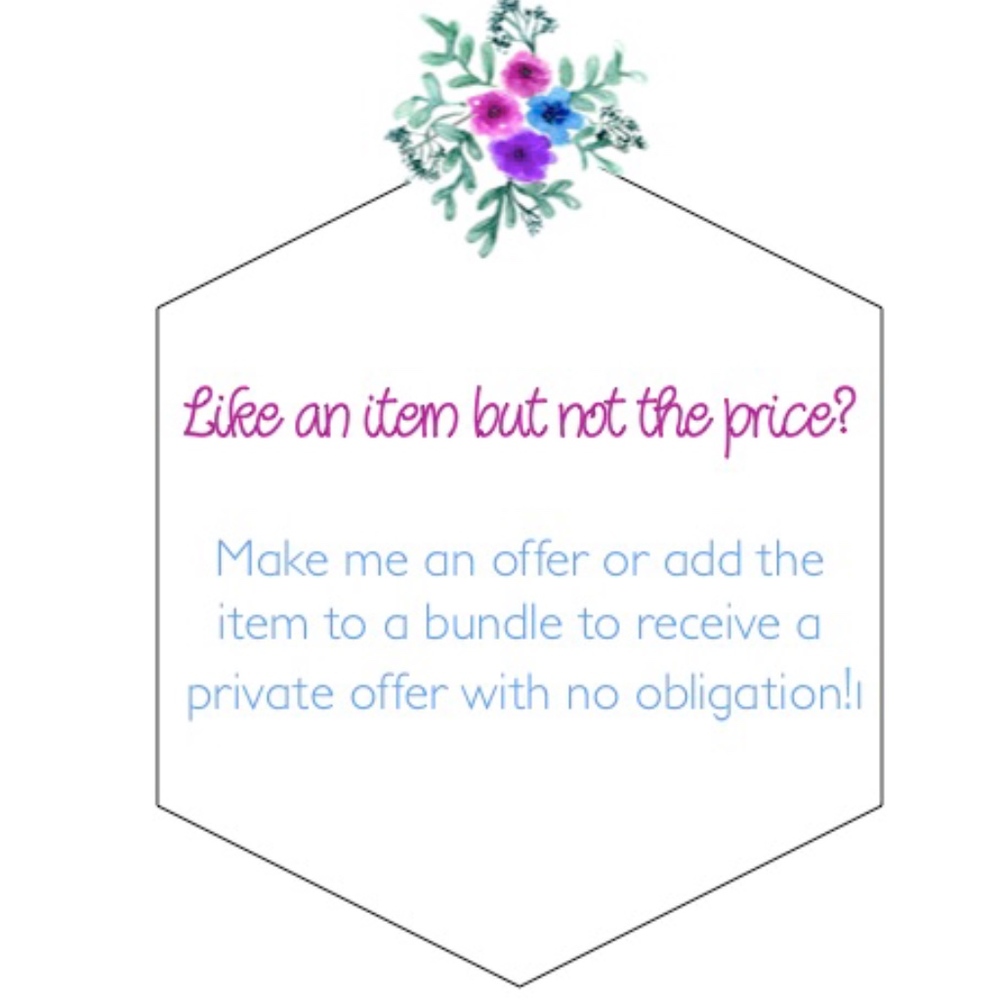 Offers welcome!